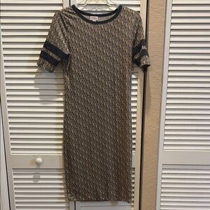Stylish Geometric Patterned Dress